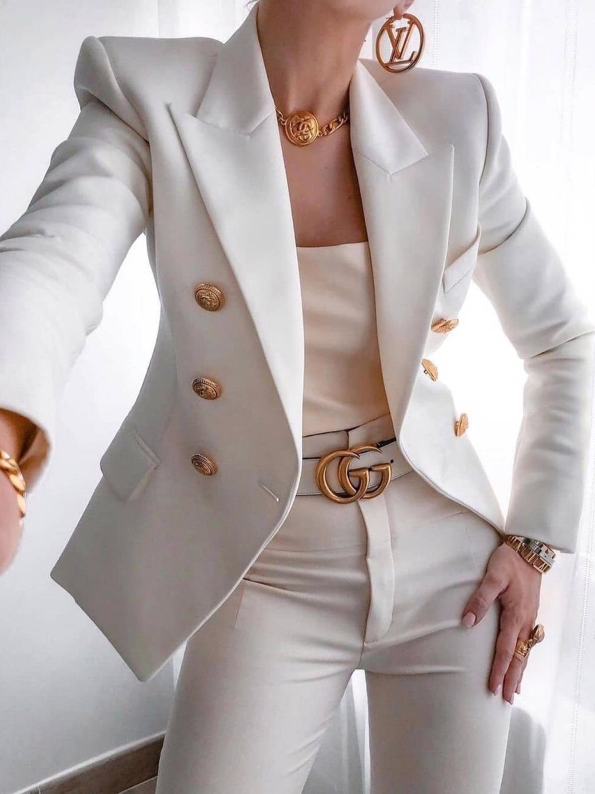 Blazer Ceket / Kumaş Pantolon